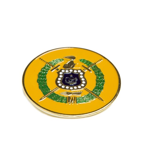 Round Car Badge - Alpha Kappa Alpha