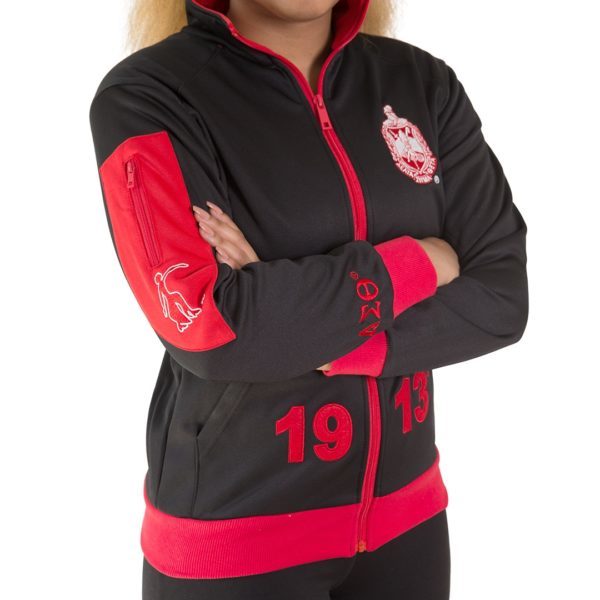 Elite Track Jacket - Delta Sigma Theta, Medium