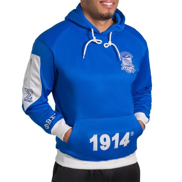 Elite Hoodie Pullover - Phi Beta Sigma, XXX-Large
