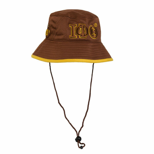 Novelty Bucket Hat - Iota Phi Theta, Brown